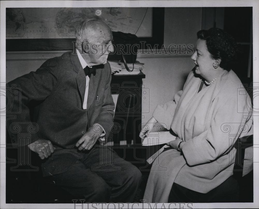 Press Photo Mr Babson of Babson Reports to Get Married - RSL87175 - Historic Images