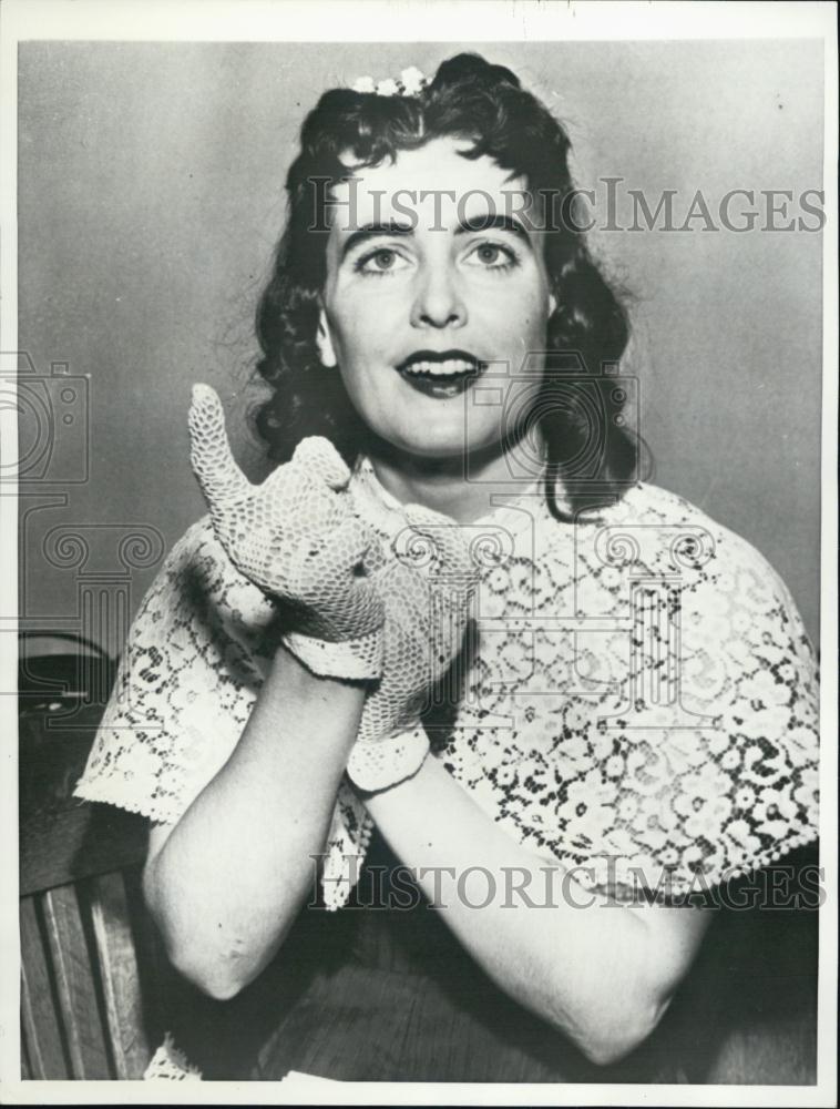 1957 Press Photo Celladoor Crockett Former Owner of Cadillac "$64,000 Question" - Historic Images