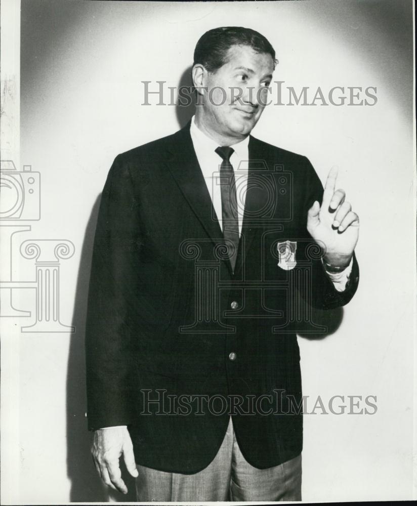 1962 Press Photo Eddie Schaeffer in "East Side Story" - RSL00911 - Historic Images