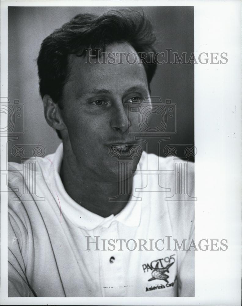 Press Photo Skipper Kevin Mahaney of Young America - RSL83629 - Historic Images