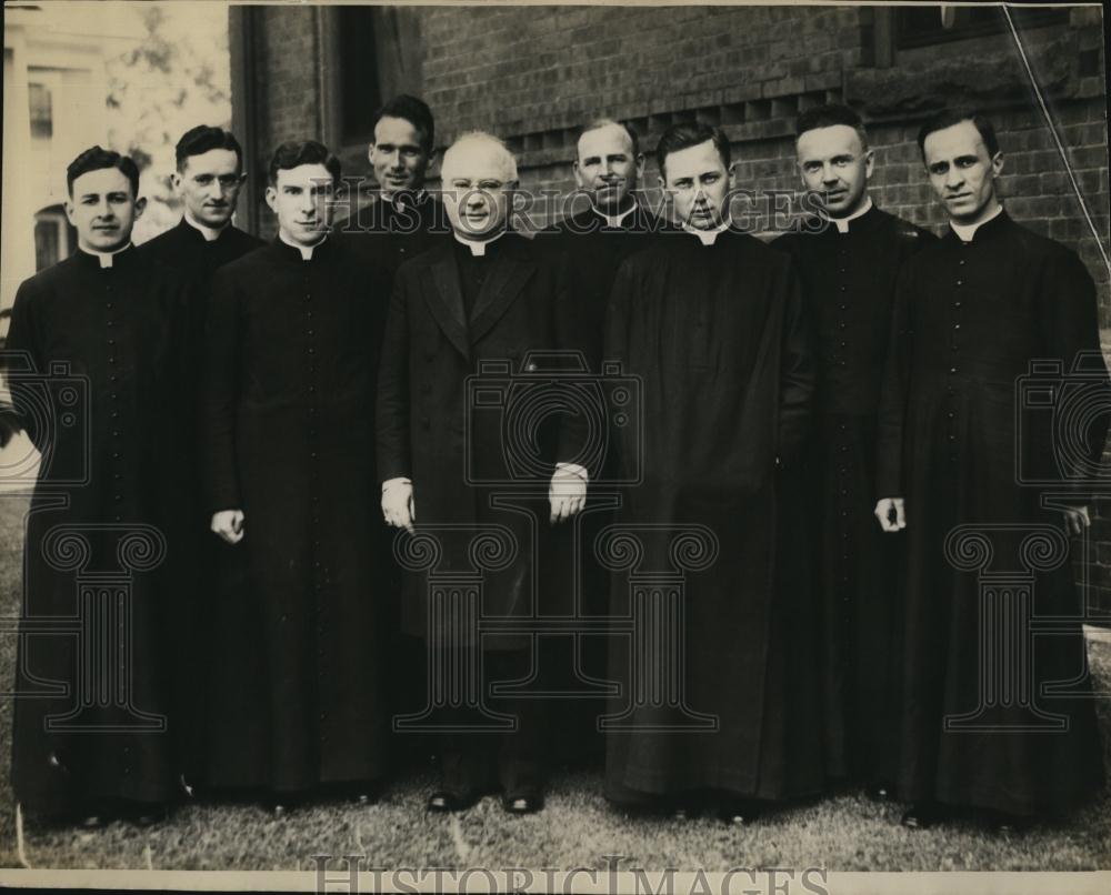 1936 Press Photo Bishop Francis Spellman Ordaining New Priests - RSL85935 - Historic Images