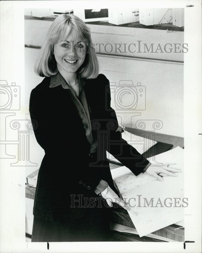 1981 Press Photo Interior Designer Candace Johnston - RSL61317 - Historic Images