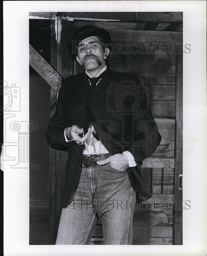 1978 Press Photo Tim McDonough staring in the play &quot;Billy the Kid&quot; - RSL81173 - Historic Images