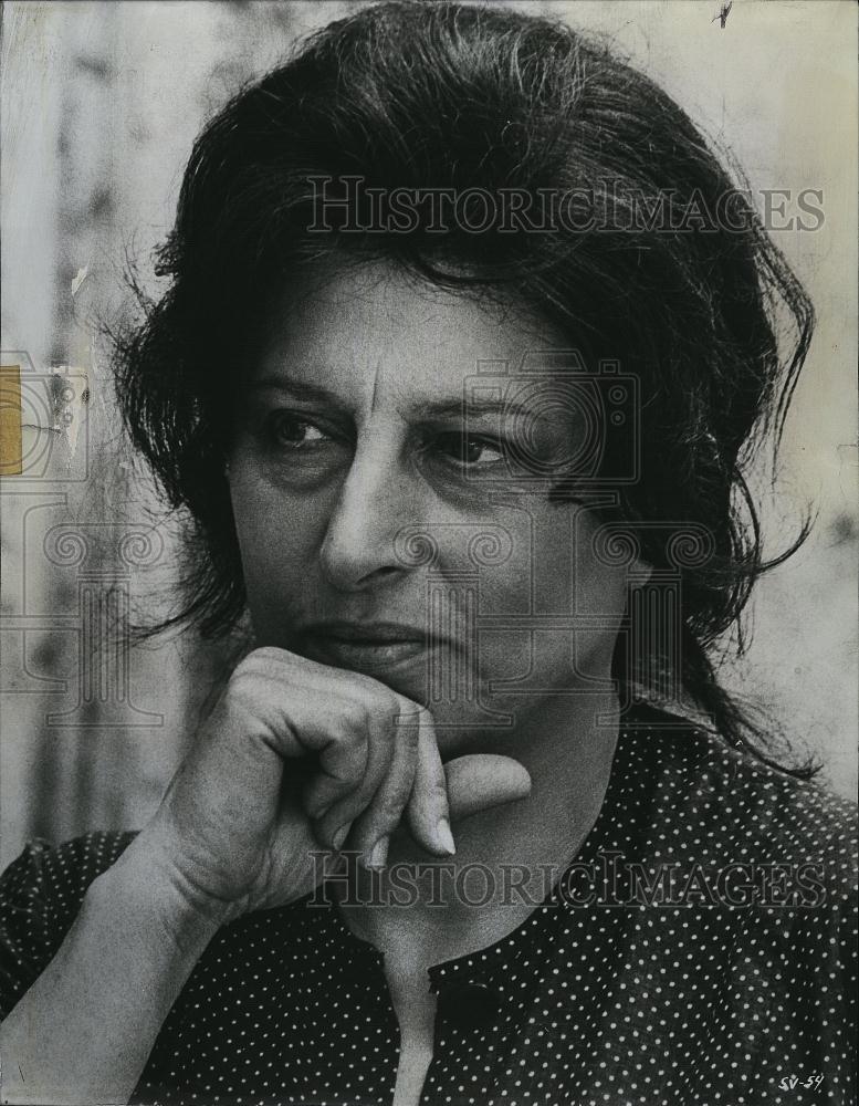 1970 Press Photo Actress Anna Magnani In &quot;The Secret Of Santa Vittoria&quot; - Historic Images