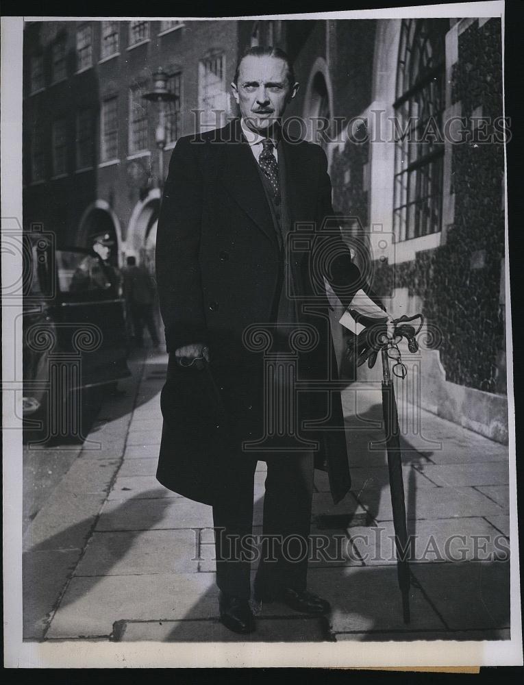 1952 Press Photo General Sir Gerald Templer in London High Commissioner - Historic Images