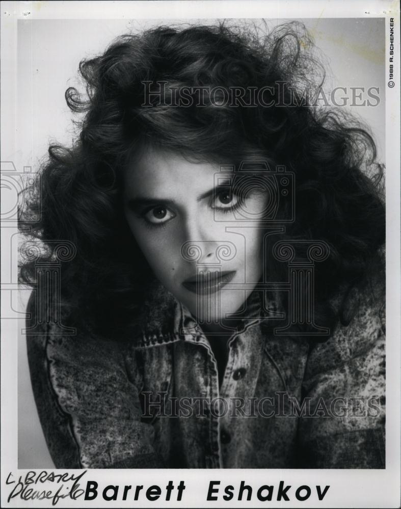 1988 Press Photo actress Barrett Eshakov - RSL94269 - Historic Images