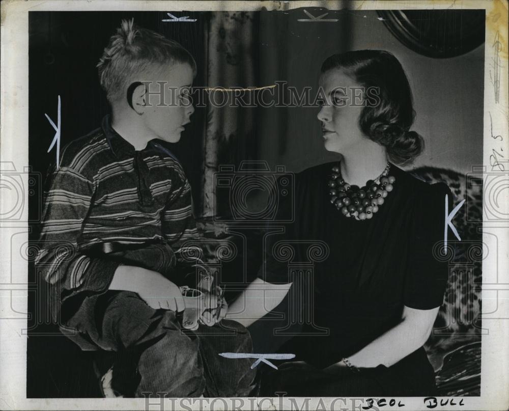 1942 Press Photo Family Of Col James Devereux James Patrick & Mary Welch - Historic Images