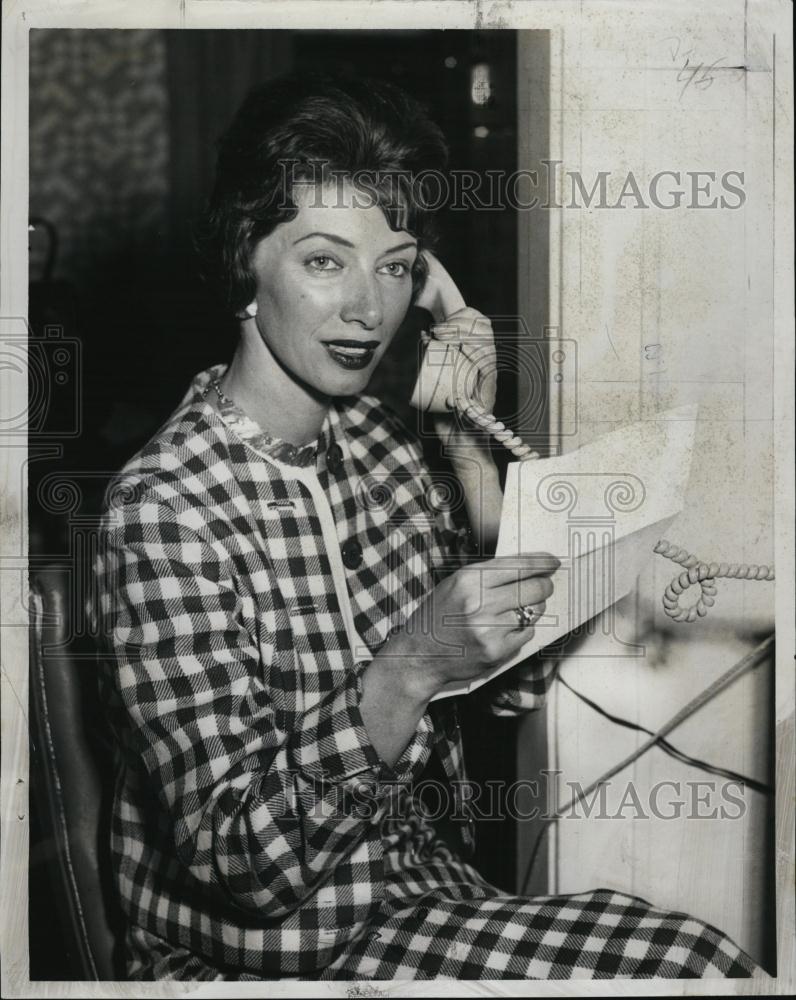 1960 Press Photo Mrs Dorothy Darnsworth - RSL45311 - Historic Images