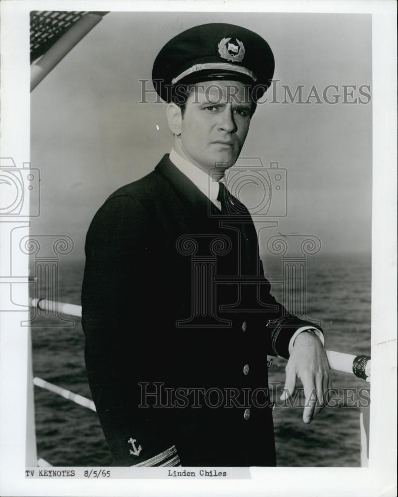 1965 Press Photo Linden Chiles stars in &quot;Convoy&quot; - RSL61389 - Historic Images