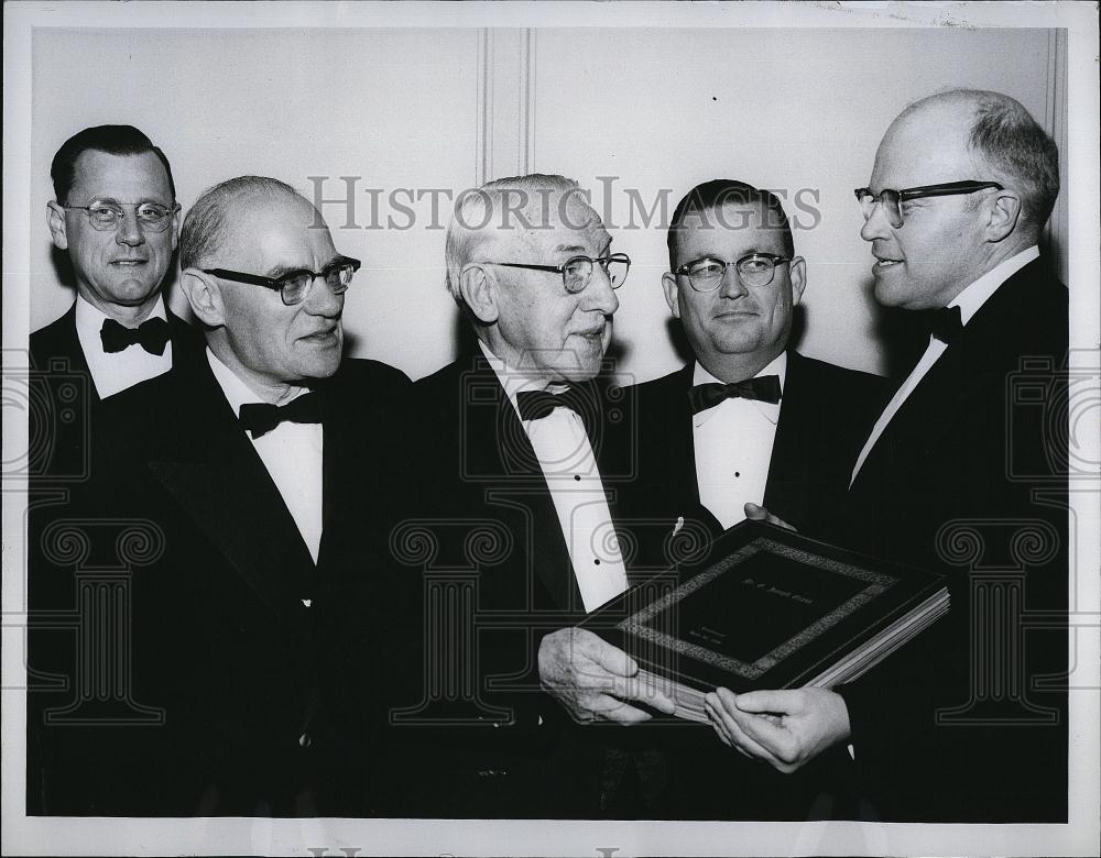 1959 Press Photo Rev Ockenga, Rev Dr Fickett,AC Emery,Rev Dr EJ Evans,Rev Edman - Historic Images