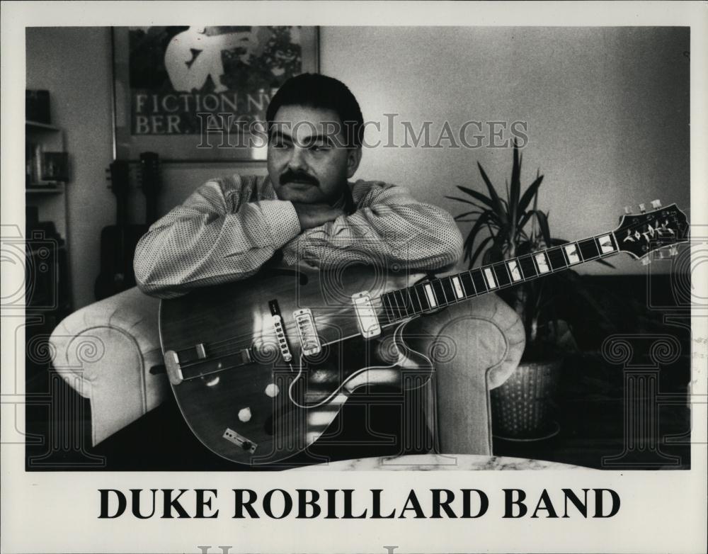 Press Photo Duke Robillard American blues musician - RSL08267 - Historic Images