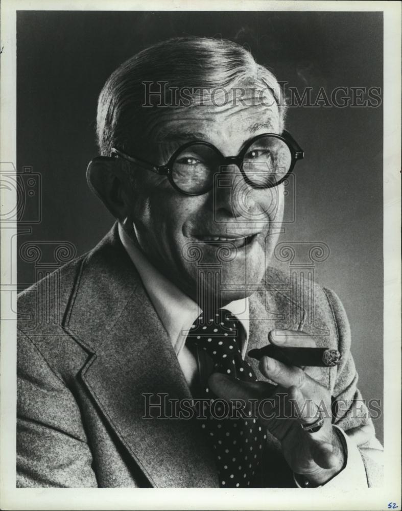 Press Photo George Burns Comedy Week Special Host Cigar Portrait - RSL41181 - Historic Images