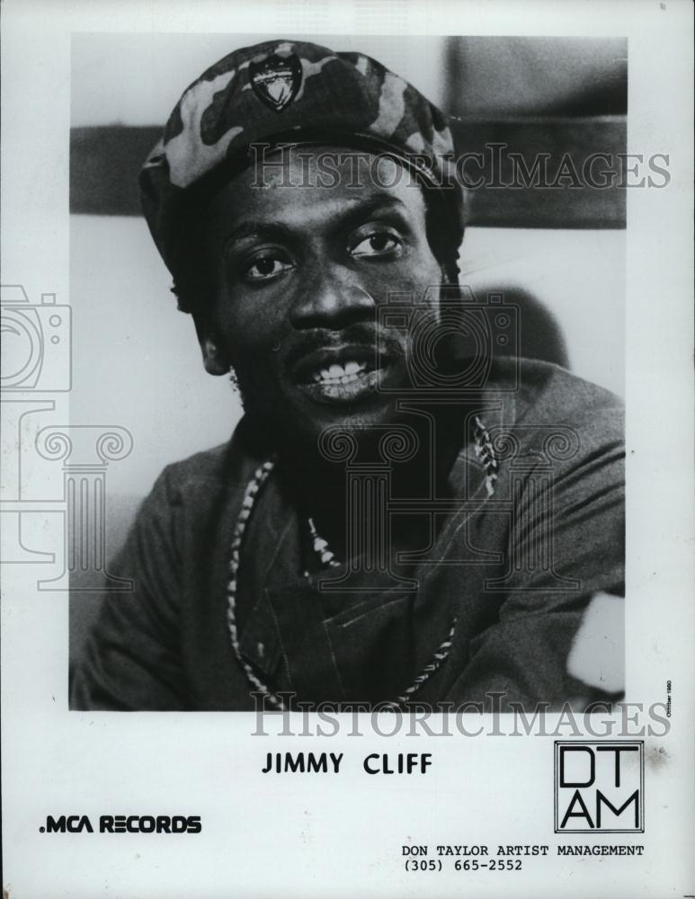 1990 Press Photo MCA Records Artist Jimmy Cliff Portrait - RSL42159 - Historic Images