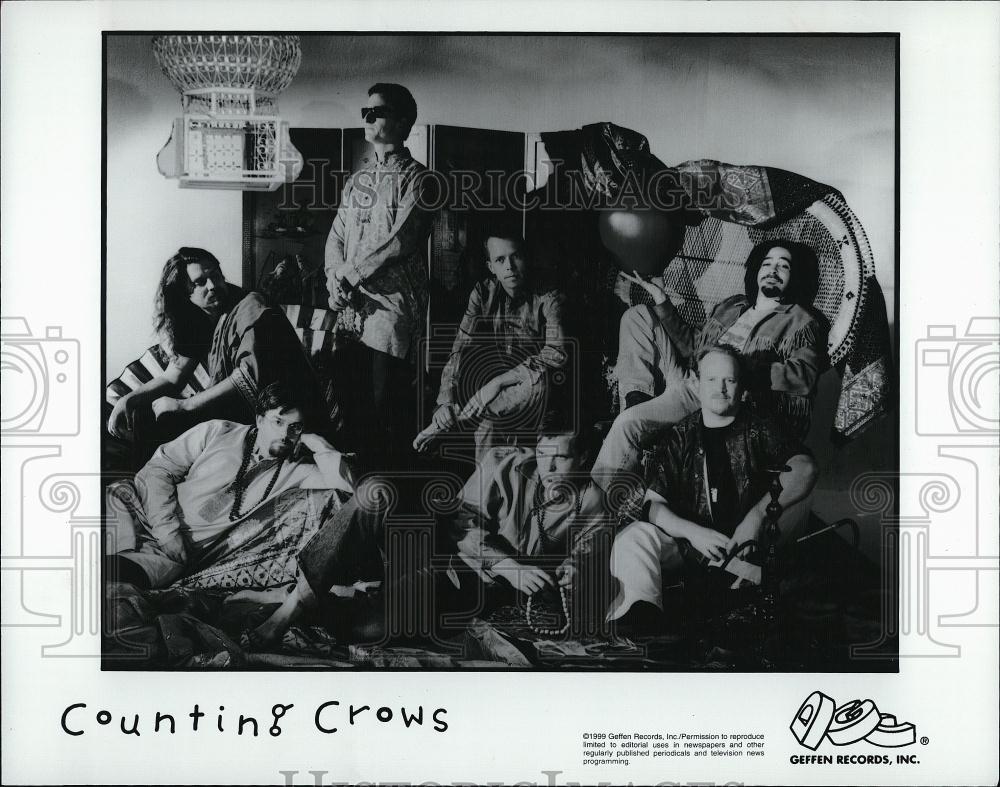 1999 Press Photo Recording Artists Counting Crows - RSL08407 - Historic Images