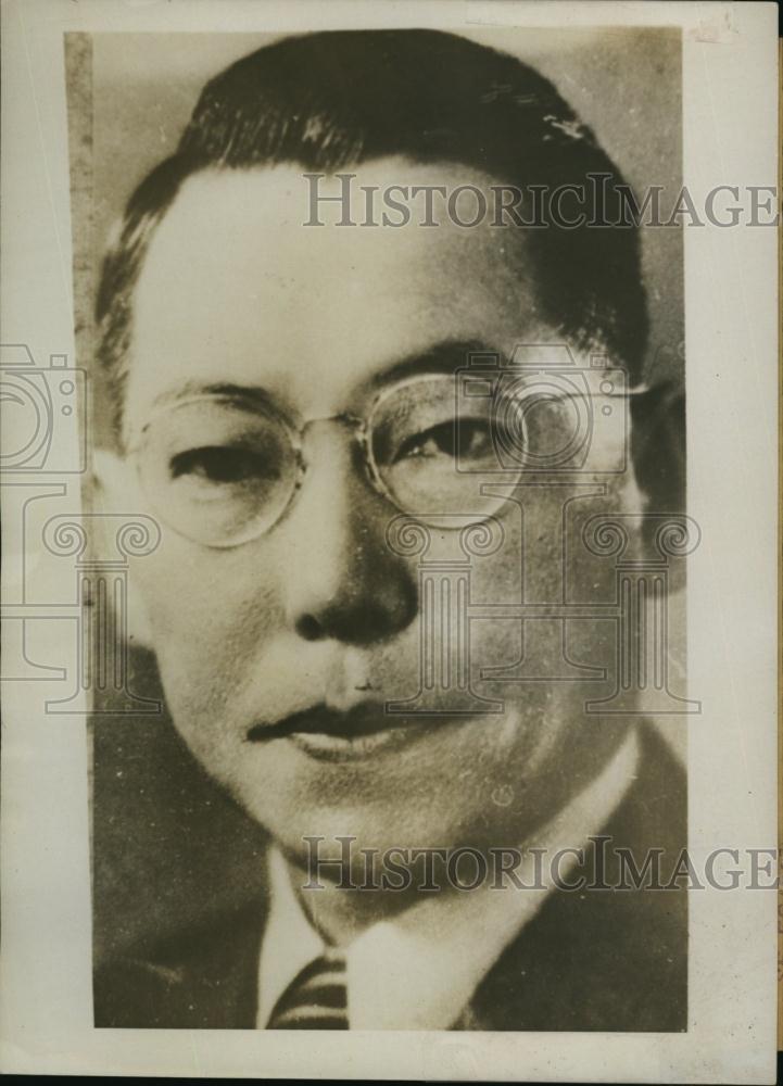 1945 Press Photo Ken Truruml,Japanese ambassador - RSL93403 - Historic Images