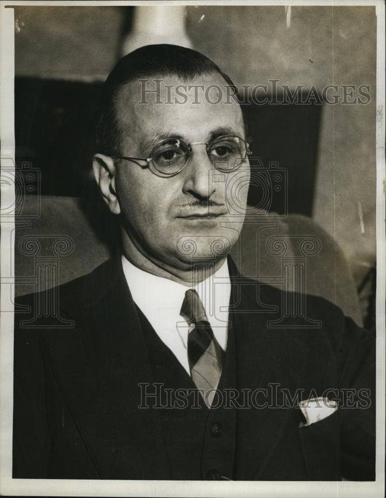 1937 Press Photo Alfred Santosuosso, Mayoral candidate in Boston - RSL77967 - Historic Images