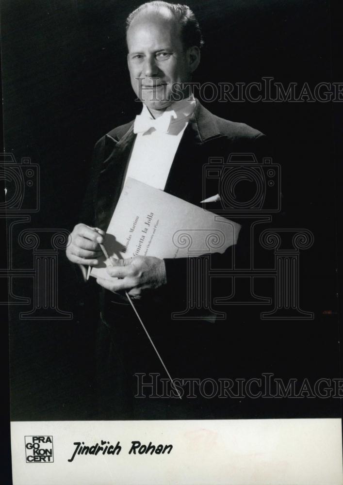 1969 Press Photo Jindrich Rohan Conductor Prague Symphony Orchestra - RSL65805 - Historic Images