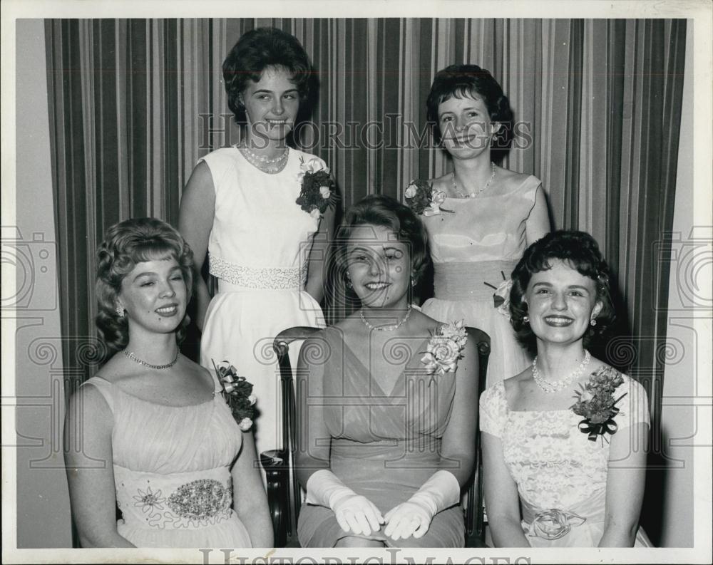 1967 Press Photo Jo Ann Sonsini Honored At ROTC Military Ball - RSL00607 - Historic Images