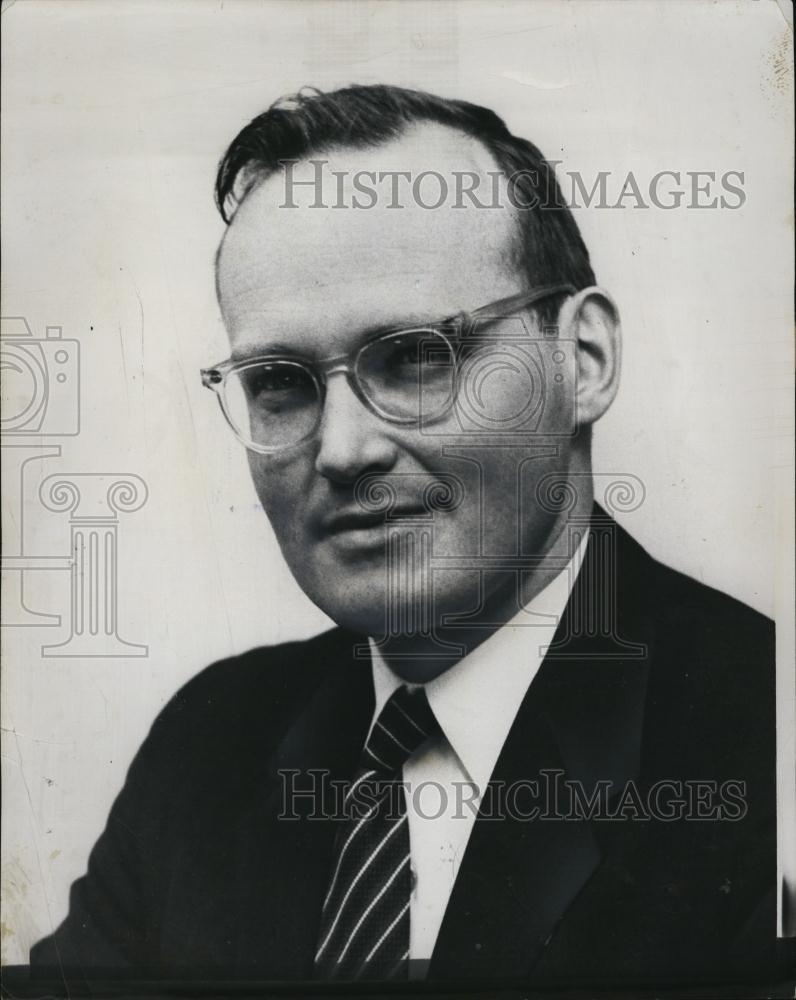 1961 Press Photo George Bundy,Professor and faculty of Arts and science - Historic Images