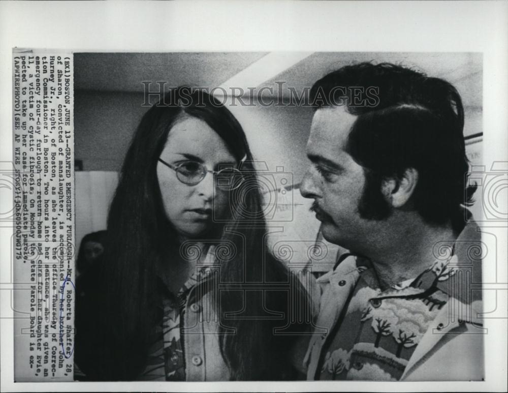 1975 Press Photo Roberta Shaffer convicted of manslaughter - RSL39743 - Historic Images