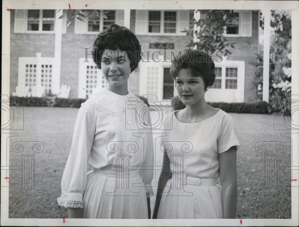 1962 Press Photo Christine Townsend at college - RSL99249 - Historic Images