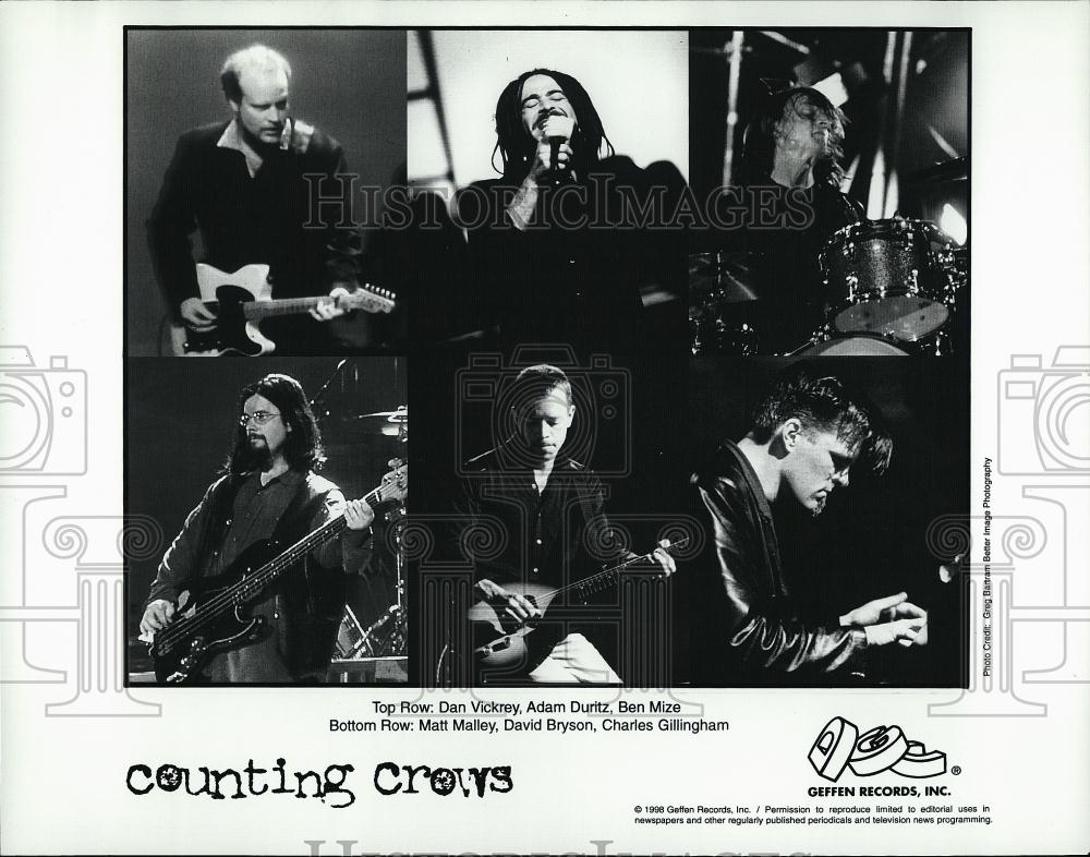 1996 Press Photo Recording Artists Counting Crows - RSL08415 - Historic Images