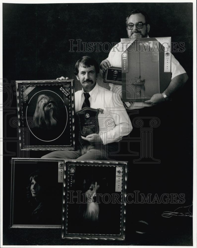 1978 Press Photo Bruce Evensen, Philip Collier, Professional Photographers - Historic Images