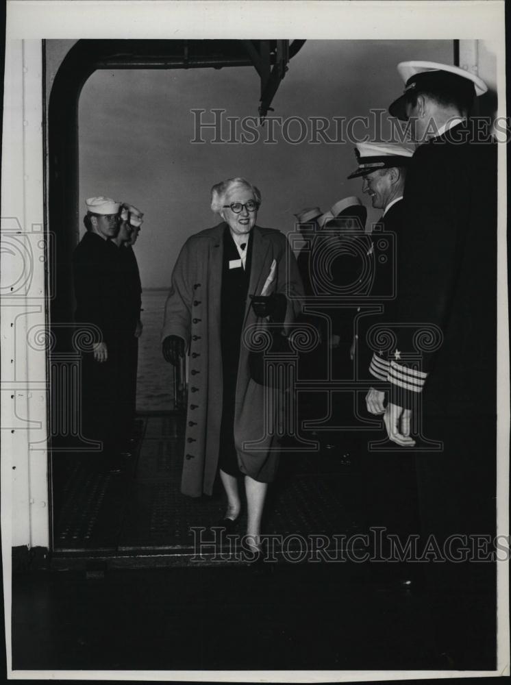 1949 Press Photo Congresswoman Chase Going Woodhouse - RSL47237 - Historic Images