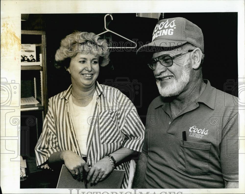 1988 Press Photo Cheryl and Horace Davis - RSL69633 - Historic Images