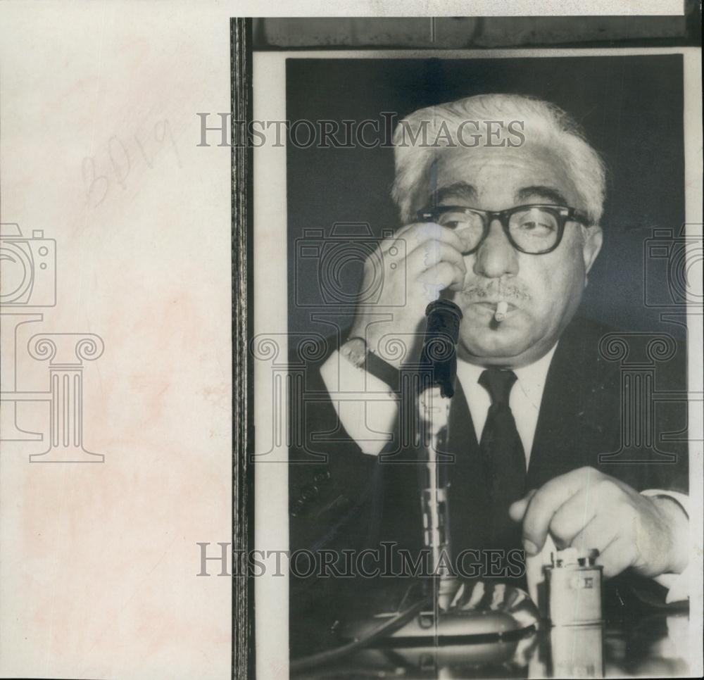 1957 Press Photo Don Modica, Senate Investigation Of New York Racketeering - Historic Images