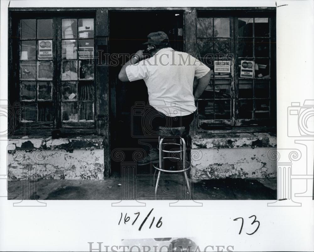 1979 Press Photo Jay Davis of Jay&#39;s Speedometer - RSL69673 - Historic Images