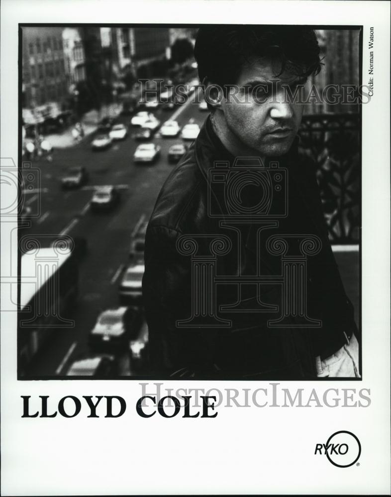 Press Photo Lloyd Cole, Lead Singer Of Lloyd Cole And The Commotions - RSL42065 - Historic Images