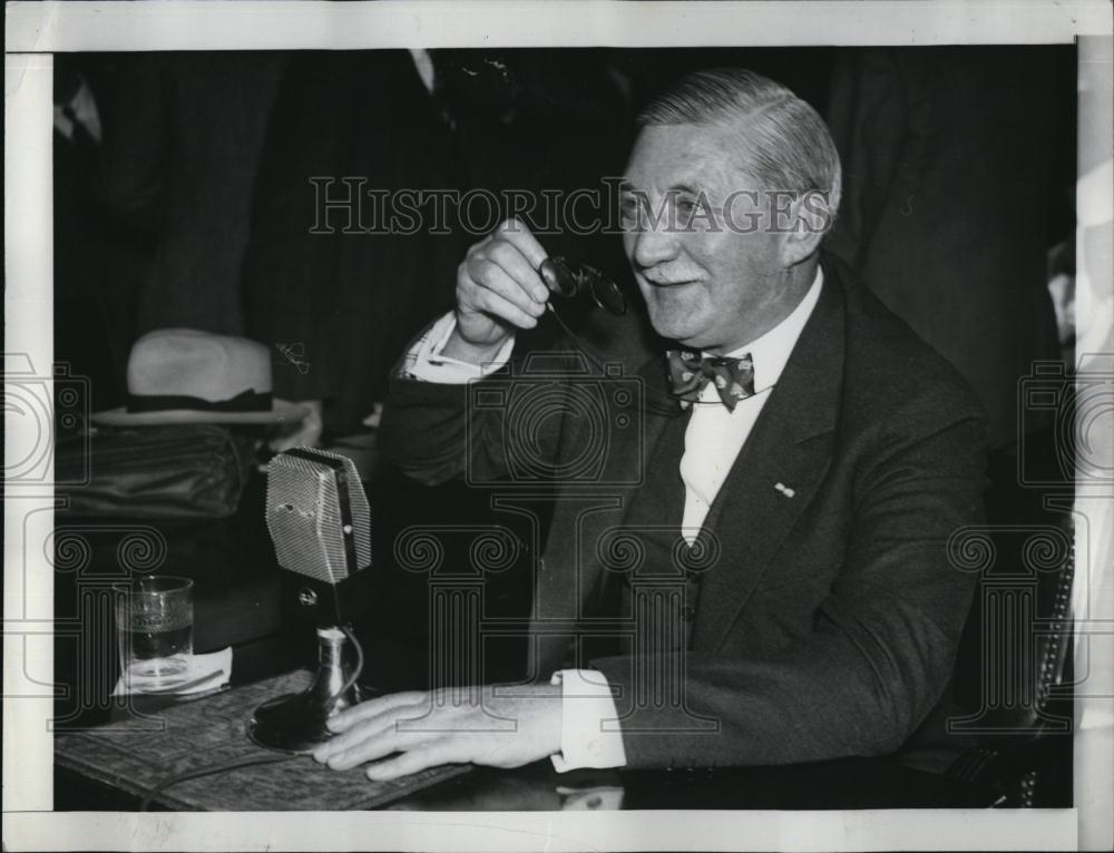 1938 Press Photo William Knudsen President Of General Motors - RSL85043 - Historic Images