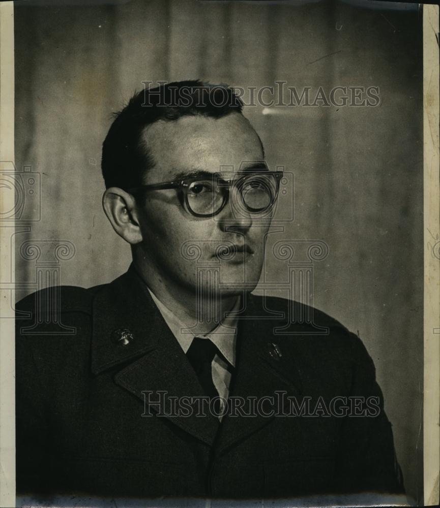 1953 Press Photo Cpl Rick Pardee Home On Leave From Army - RSL95235 - Historic Images