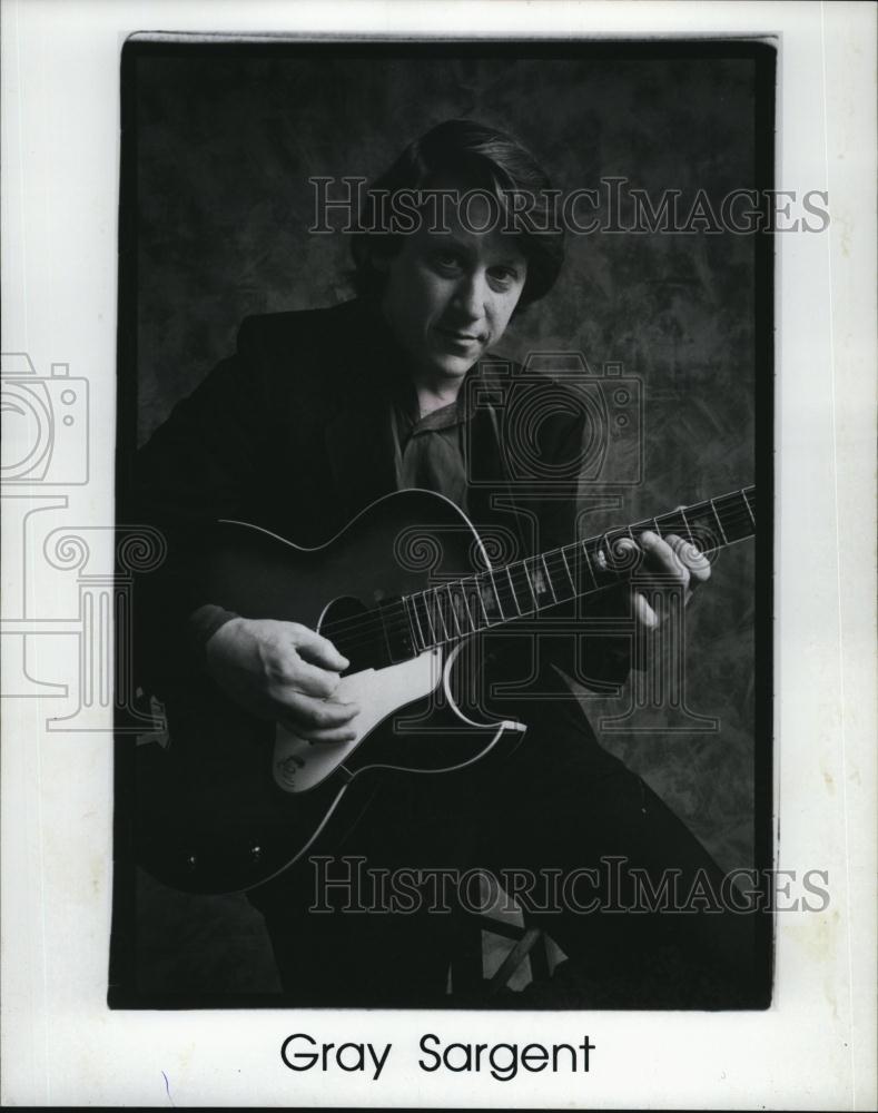 1999 Press Photo Gray Sargent Musician Guitarist - RSL78101 - Historic Images