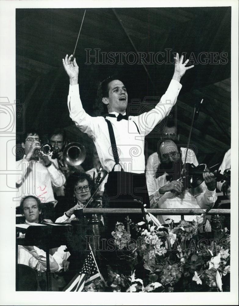 1975 Press Photo Veith Lockhart &amp; Boston Pops - RSL03817 - Historic Images