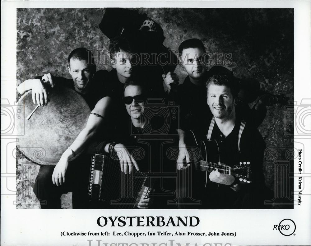 Press Photo Oysterband: Lee, Chopper, Ian Telfer, A Prosser, John Jones - Historic Images