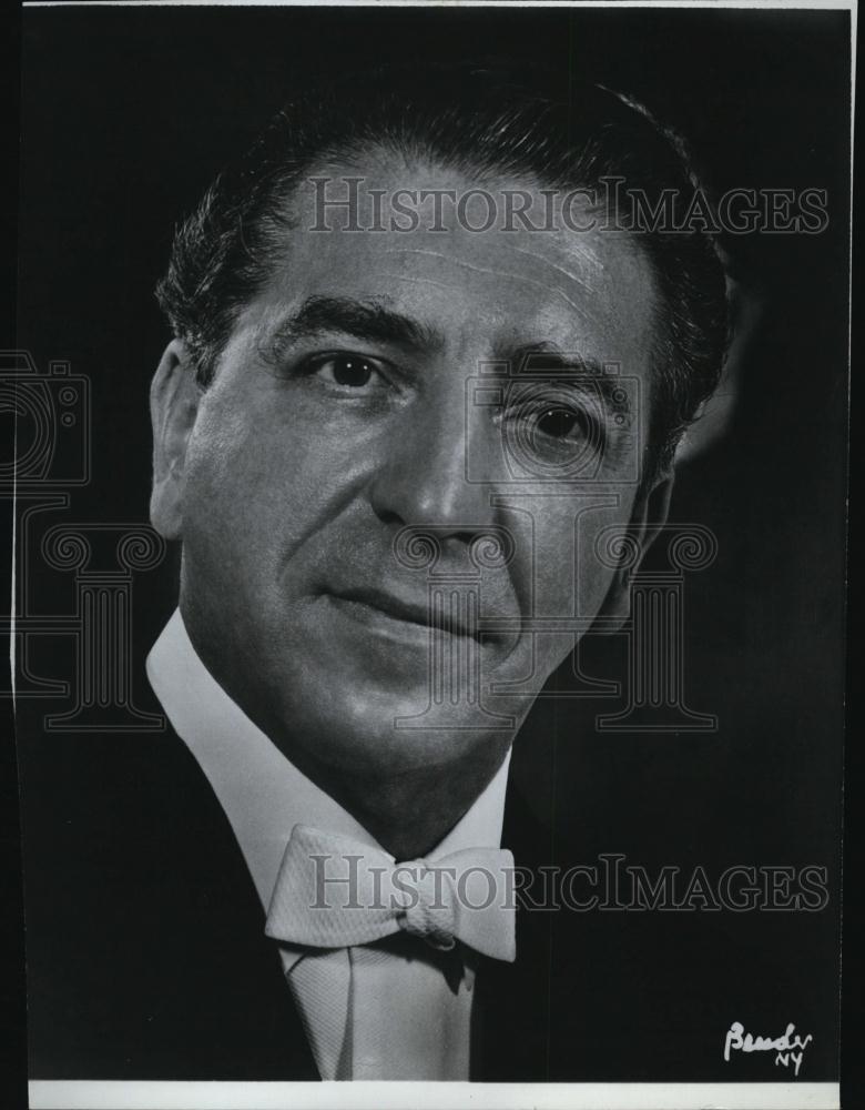 1965 Press Photo Mantovani and Orchestra appearance Symphony Hall - RSL40899 - Historic Images