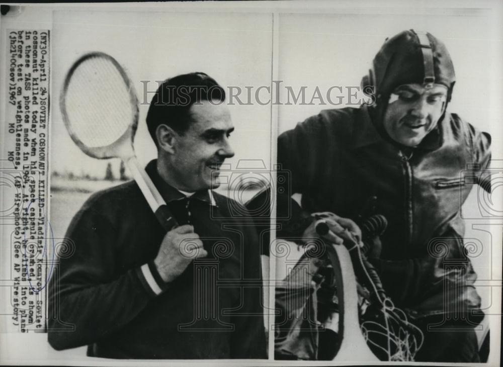 1967 Press Photo Soviet cosmonaut Vladimir Komorov - RSL86259 - Historic Images