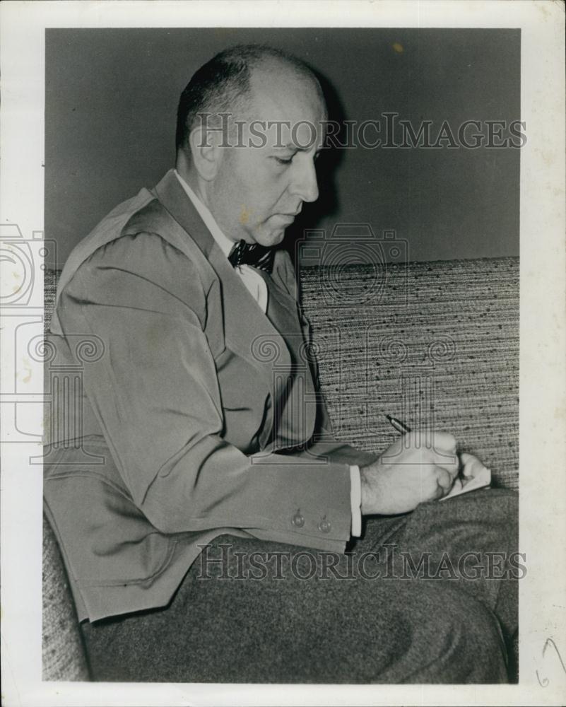 1961 Press Photo Jerome Weidman - RSL62387 - Historic Images