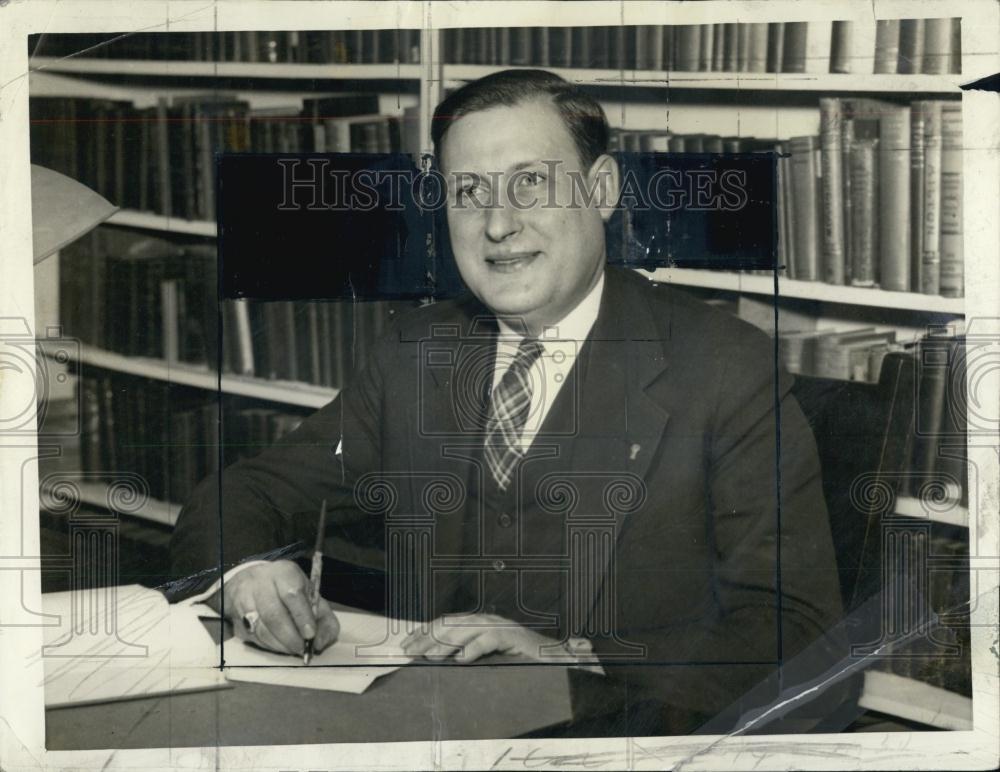 1935 Press Photo Frances J De Celles - RSL00325 - Historic Images