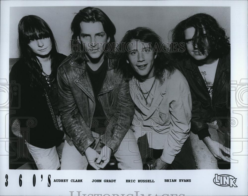 Press Photo 360's Audrey Clark, John Grady, Eric Russell & Brian Evans - Historic Images