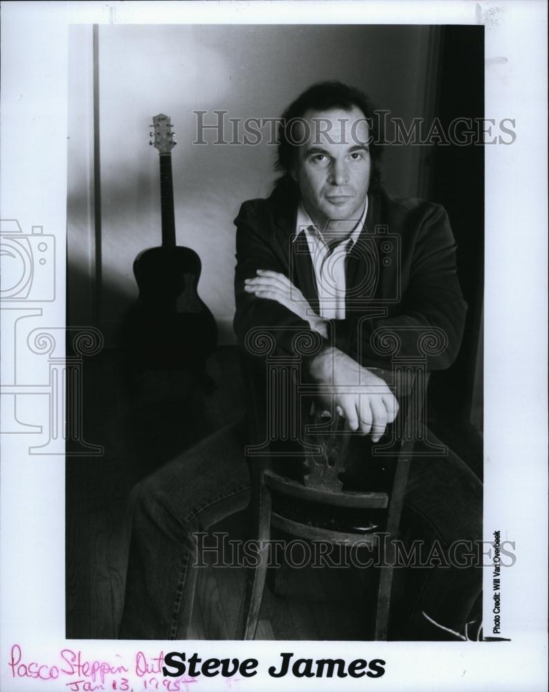 1995 Press Photo Musician ,Steve James to perform - RSL93087 - Historic Images