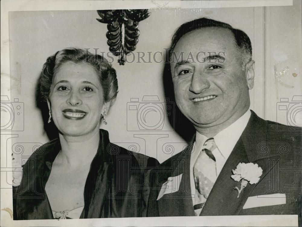 1965 Press Photo Mr and Mrs Charles M Maykel, victim of Worcester Robbery - Historic Images