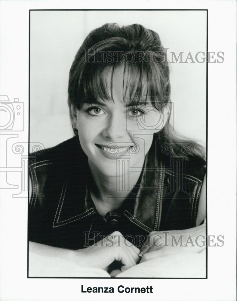 Press Photo Former Miss America Leanza Cornett - RSL02551 - Historic Images