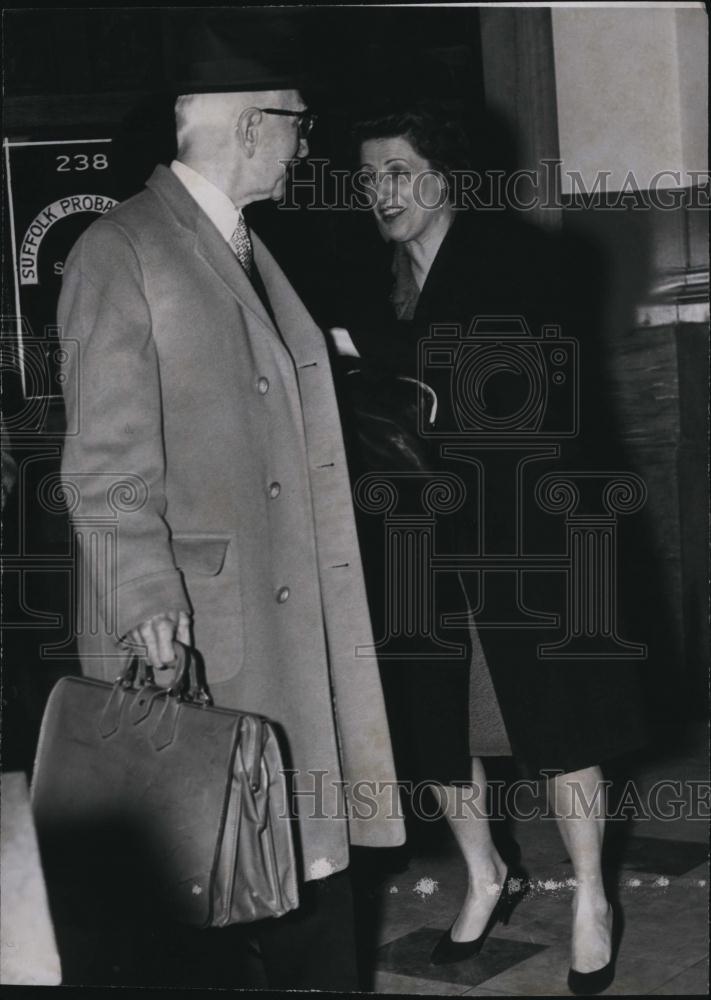1962 Press Photo Patricia Earnes Mahony Edward F Court Divorce - RSL83739 - Historic Images