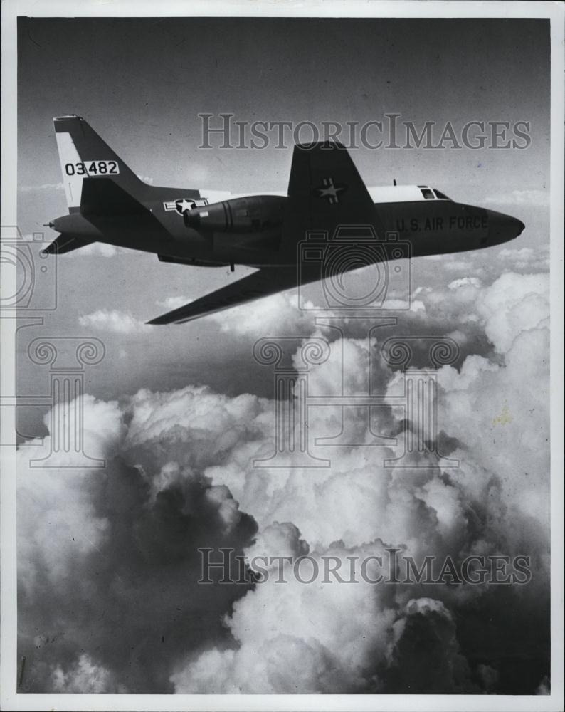 1961 Press Photo North American T-39 Sabreliner US Air Force - RSL46695 - Historic Images