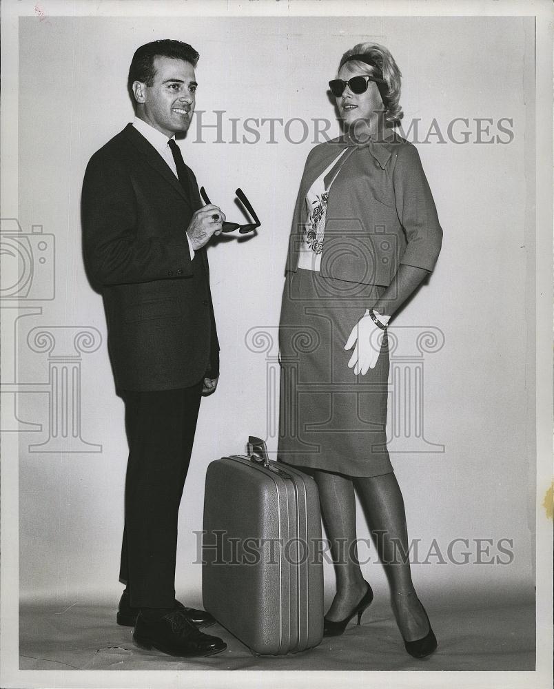 1962 Press Photo Loretta Tanny Modeling - RSL82665 - Historic Images