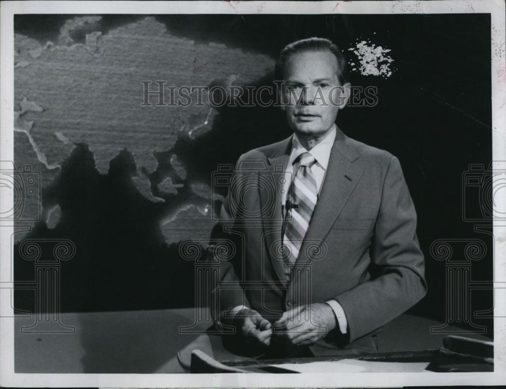 1981 Press Photo David Brinkley Anchors "This Week" - RSL89025 - Historic Images