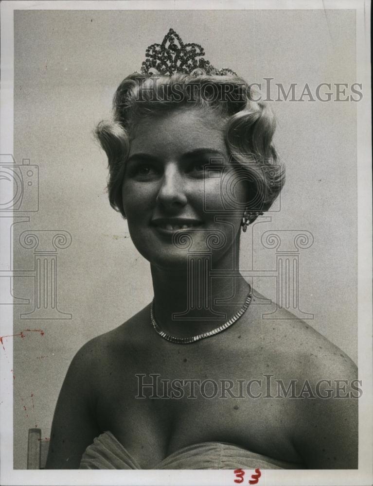 1961 Press Photo Paula Reeves, StPetersburg National Beauty Salon Week Queen - Historic Images